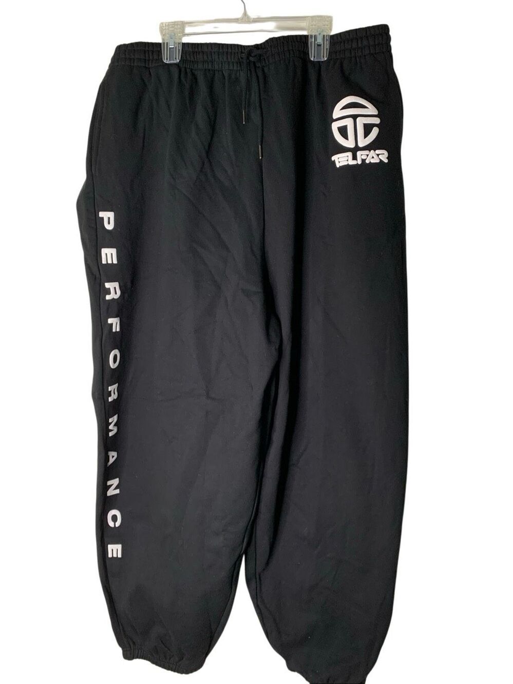 Telfar Baggy Sweatpant black size XL 2XL NEW WITH TAGS